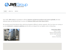 Tablet Screenshot of jwegroups.com